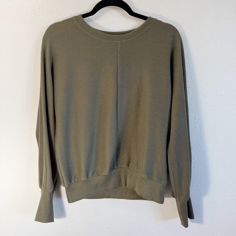 Hayden Olive Crew Neck Top